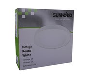 Taklampe Design Round White