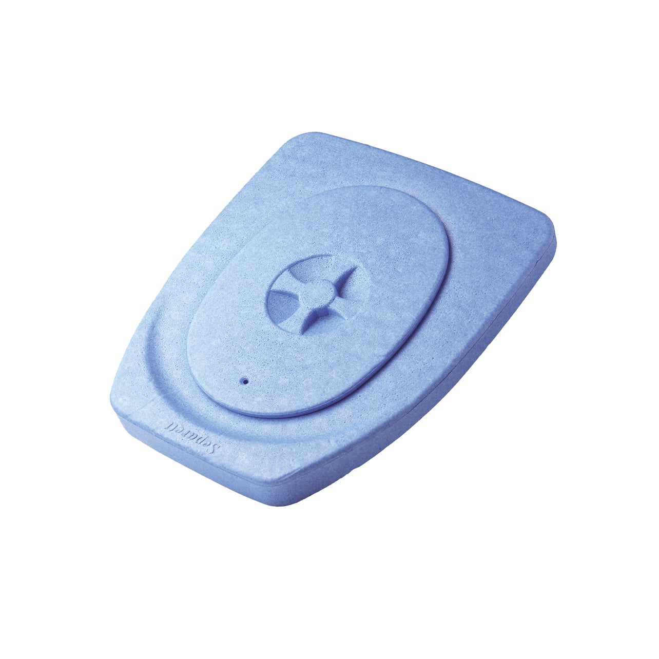 Varmesete Separett blå