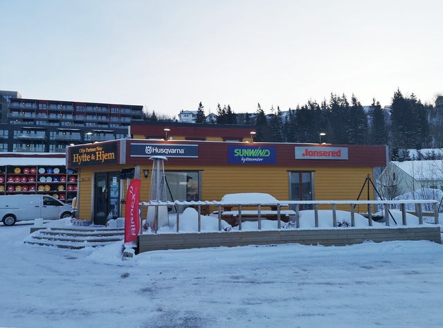 Hyttesenter Mo I Rana fasade