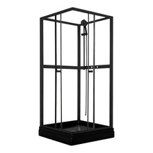 Dusjkabinett Jasmine Black - 90 x 90 x 195 cm