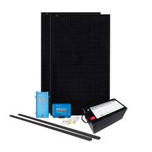 Solcelleanlegg takmontert 720 watt lithium heat 230V