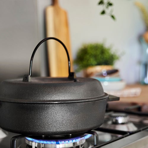 Fritidsovn Olivia støpejernsgryte