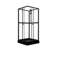 Dusjkabinett Jasmine Black - 80 x 80 x 195 cm