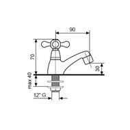Servantkran 1-greps  - hover
