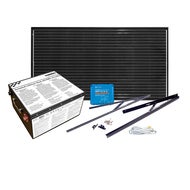 Solcelleanlegg 12V, 185 watt, litium heat 280At