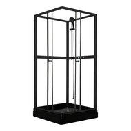 Dusjkabinett Jasmine Black - 90 x 90 x 195 cm