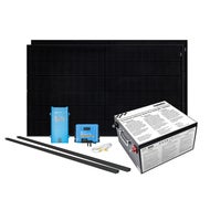 Solcelleanlegg 12/230V, 760 watt, litium heat 280At