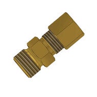 Overgang 3/8'' rør til 1/2'' utv. m/støttehylse