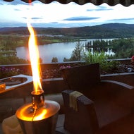 Fakkel Helene for parafin/lampeolje 27 cm