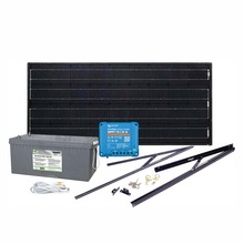 Solcelleanlegg 12V, 100 watt, AGM 260At