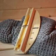 Timeglass 15 minutter badstue