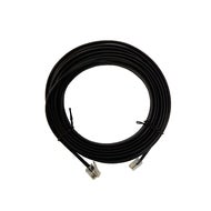 Datakabel 5 m RJ10 black
