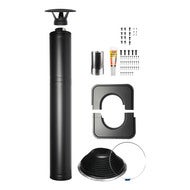 Badstupipe 1500 tønne/flåte sort