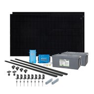 Solcelleanlegg takmontert 24/230V, 860 watt, 2 x AGM 260At