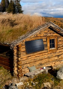 Solcelleanlegg hytte