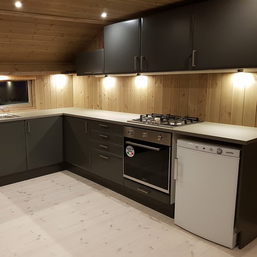 Gasskjøleskap Ventus 100 - toppkontroll, hvit