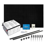 Solcelleanlegg 12V, 430 watt, Litium heat 200At