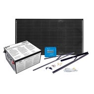 Solcelleanlegg 12V, 185 watt, litium heat 280At