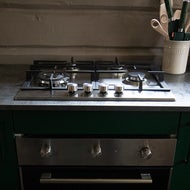 Gasstopp Proline - rustfri, 4 bluss, 60 cm