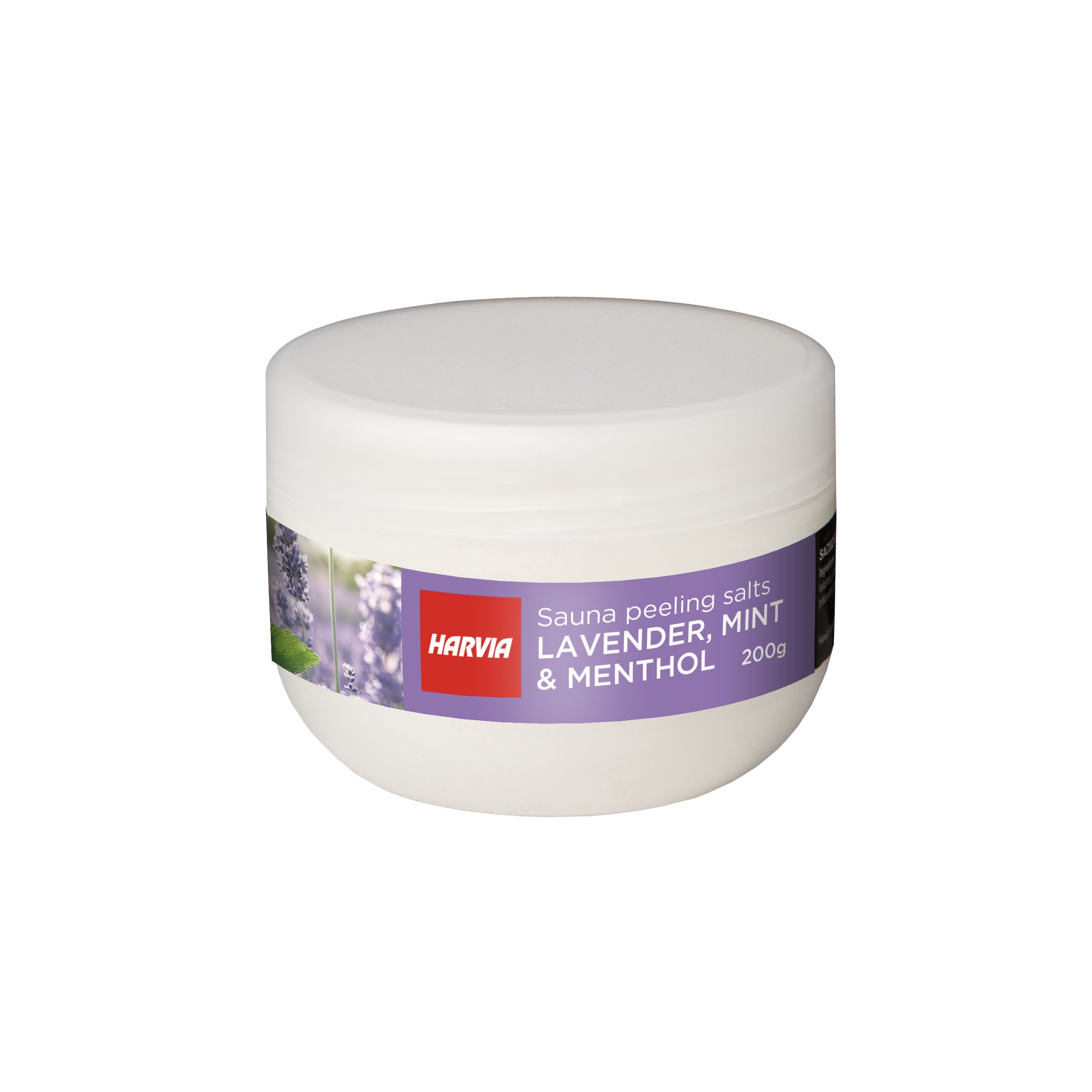 Sauna peeling salt lavendel og mynte  200g