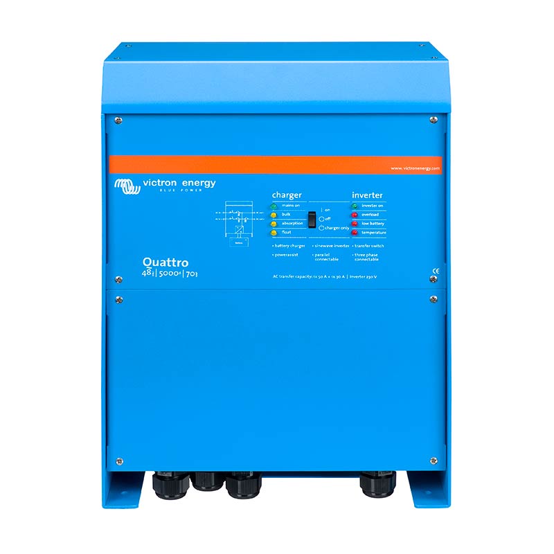 Vekselretter/lader Victron Quattro 48/5000/70-100/100 VE.Bus