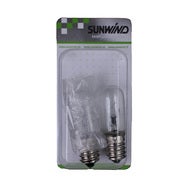 Glødepære - 2 pk, E14, 15 watt 