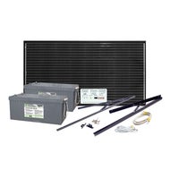 Solcelleanlegg 12V, 200 watt, 2 x AGM 260At