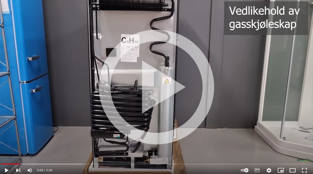 Slik vedlikeholder du gasskjøleskapet