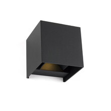 Vegglampe Design Cube Black