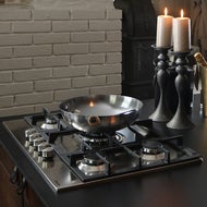 Gasstopp Proline - rustfri, 5 bluss, 68cm