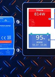 Styringspanel og tilbehør Victron