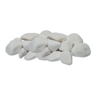 Badstustein Harvia dekorative, runde hvite 10kg
