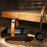 Vannbeholder Legend med håndtak badstue