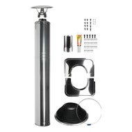 Badstupipe 1500 tønne/flåte steel