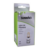 LED-pære Filament E27 2W