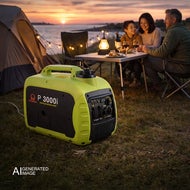 AI-generert bilde av Aggregat Pramac 2,5 kW P 3000I Snorstart