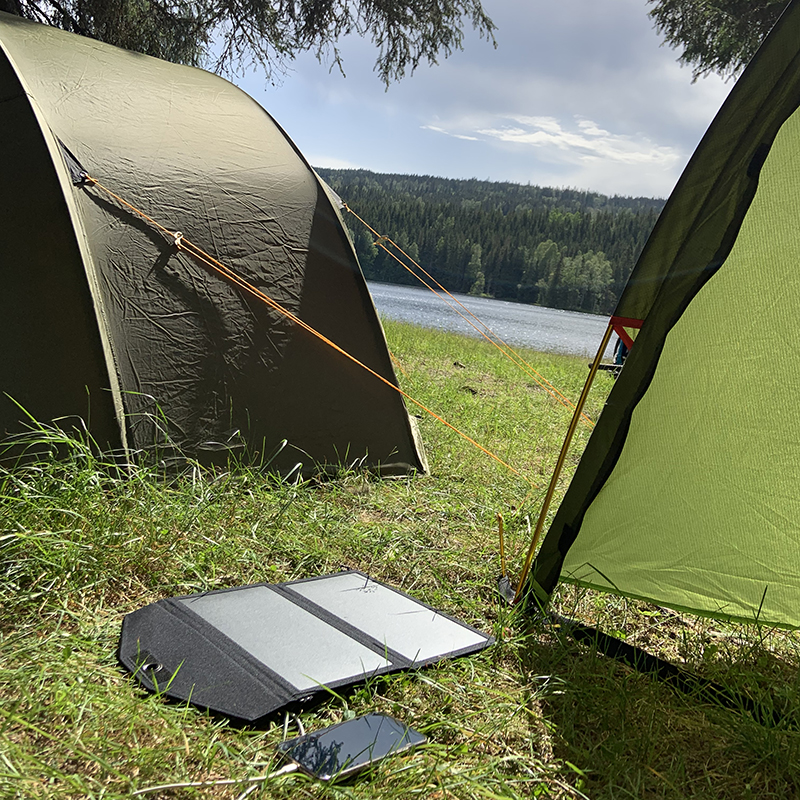 Solcellepanel Mini m/USB 11W