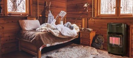 Gassovn frittstående