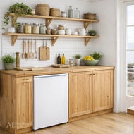 AI generert bilde av Kjøleskapet Nova 116L med 12V