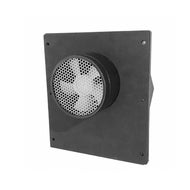 Ventilator soldrevet Minivent med integrert solpanel - sort - hover