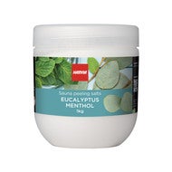 Sauna peeling salt Euka og mentol 1kg