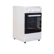 Gasskomfyr Chef - hvit, 50cm