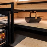 Badstuinnredning Harvia Solide