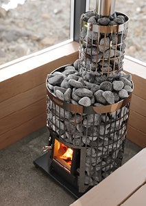 Tilbehør til vedfyrt badstuovn