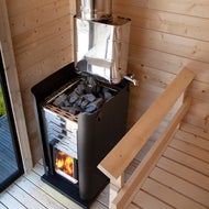 Vannvarmer Harvia - for badstuovn, pipemodell