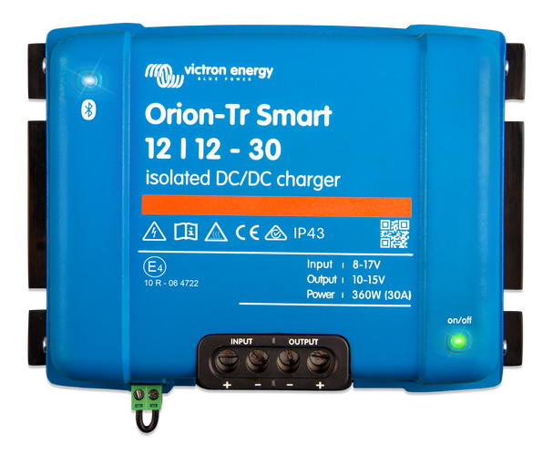 Batterilader Victron Orion-Tr Smart 12/12-30A (360W) DC-DC
