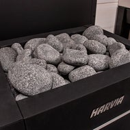 Badstustein Harvia runde, små 15kg